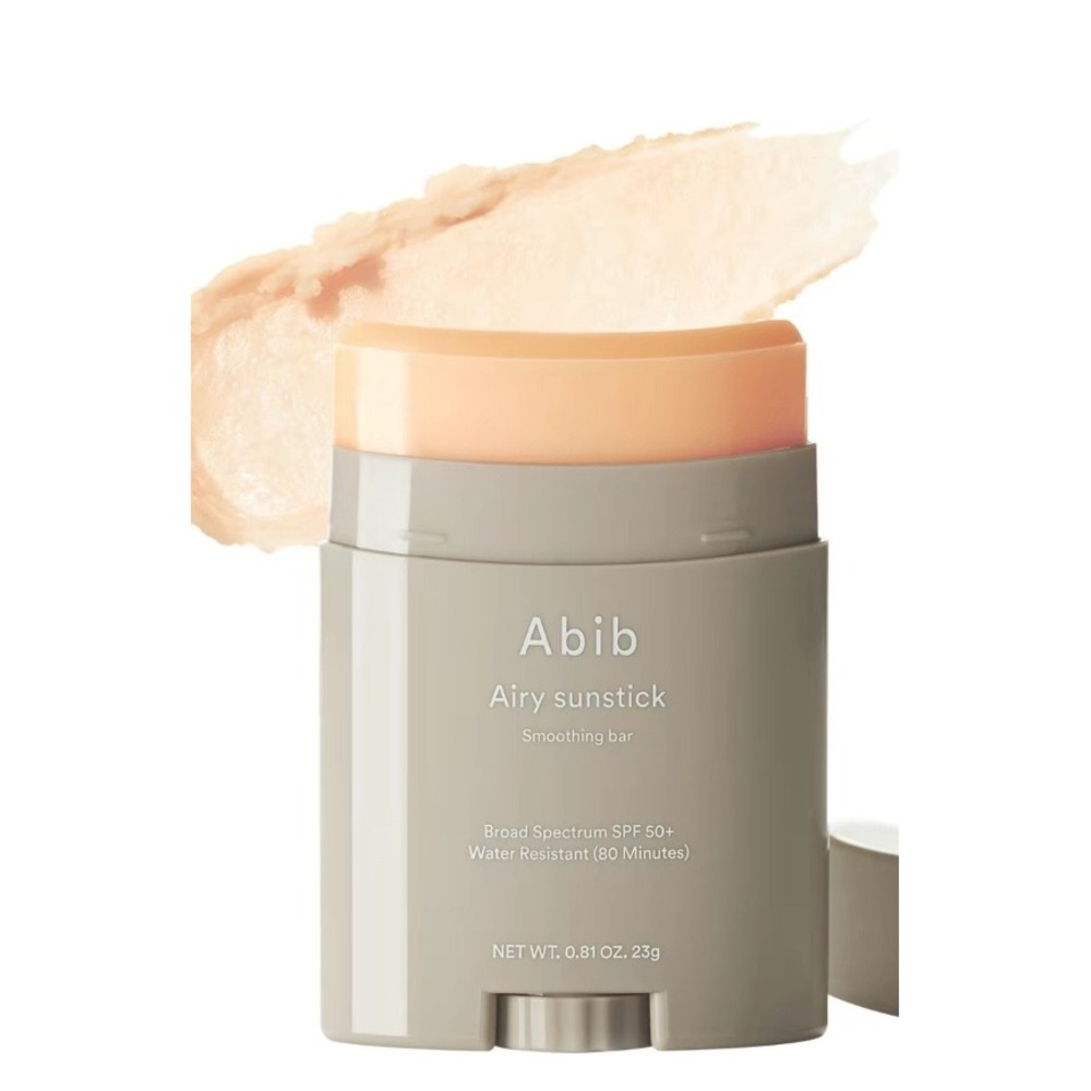 Abib Airy Smoothing Bar Broad Spectrum SPF 50+ Water Resistant 23g 0.81oz